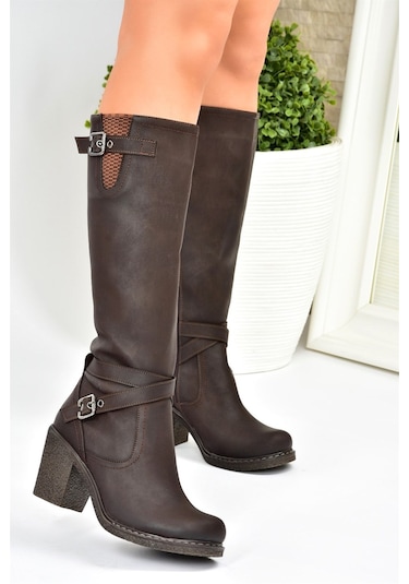Fox Shoes Kahverengi Kadın Çizme C674250109 Kahverengi