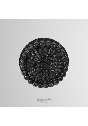 Haschef Safir Tart Kalıbı 26 Cm Siyah