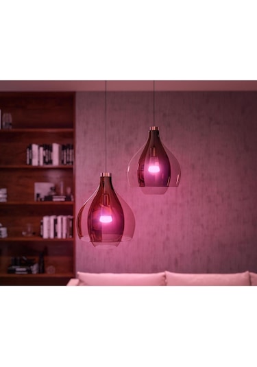 Philips Hue Wca 9w E27 Renkli Akıllı Ampul 3'lü Başlangıç Seti, H Çok Renkli
