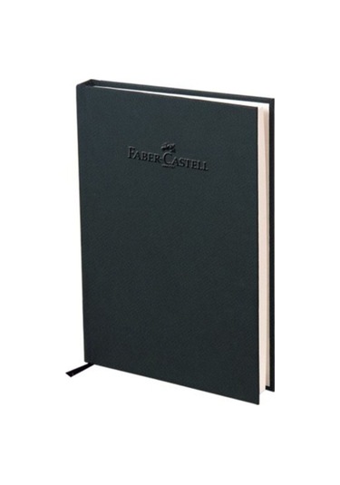 Faber Naturel Seri A6 Ciltli Defter  Gri Çiz.400704 /