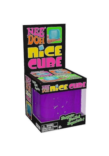 2024 Schylling Nice Cube Needoh Stres Topu - Duyusal Oyuncaklar, Kaygı Ve Stres Giderici - Üstün