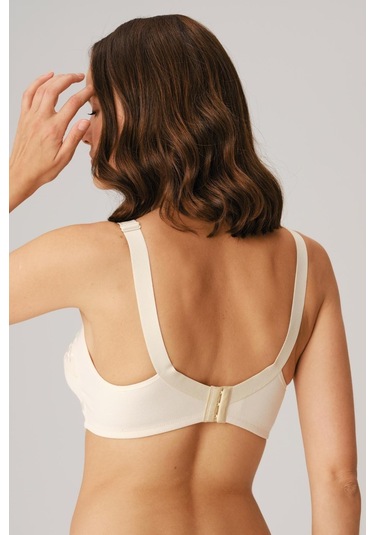 Balensiz Desteksiz Dolgusuz Toparlayıcı İşlemeli Küçültücü Sütyen Ten