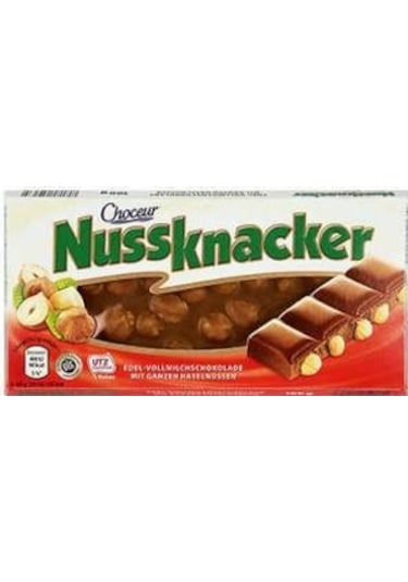 Choceur Nussknacker Bütün Fındıklı Çikolata 5 x 100 G