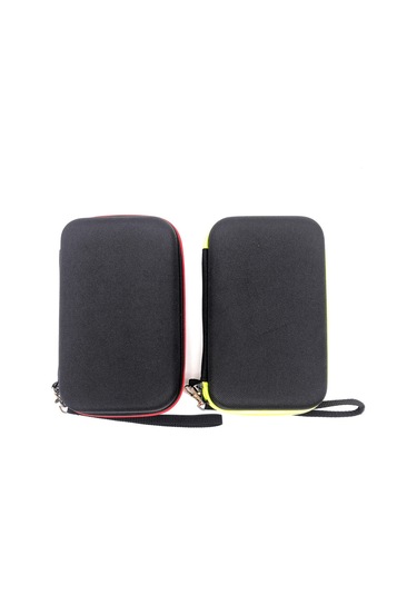 Gajeena Philips Oneblade Qp150 İçin Eva Dayanıklı Sert Kılıf - Su Geçirmez Ve Darbeye Dayanıklı Saklama Çantası Sarı - Siyah