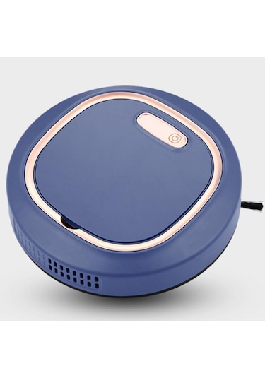 Magideal Dolıty 3 In 1 Akıllı Robot Süpürge Otomatik Temizleme Paspas Mavi
