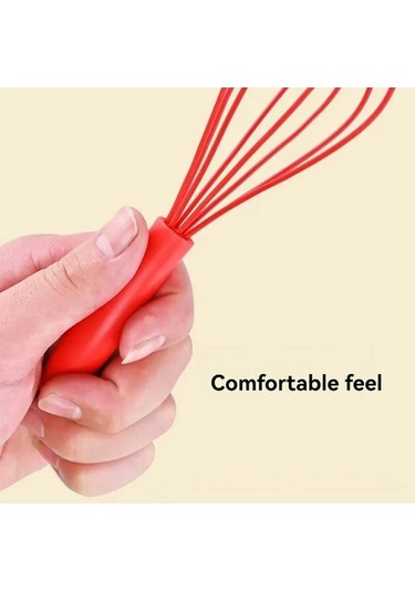 Ulzyvf Yumurta Siyah Siyah Silikon Renk Pişirme Pişirme Paslanmaz Mutfak Mini Manuel Inç Ev Çırpma Çırpıcı Çelik Araçları Alet Aksesuarları 6 Ld Siyah