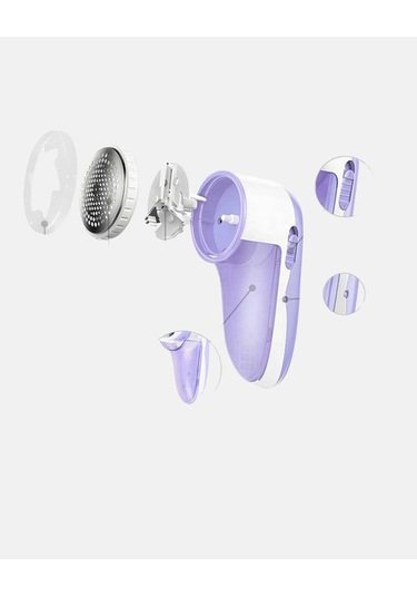 Usb Şarjlı Tiftik Temizleyici Kolay Temizlenen Hazne Ve Bıçak, Taşınabilir Diğer