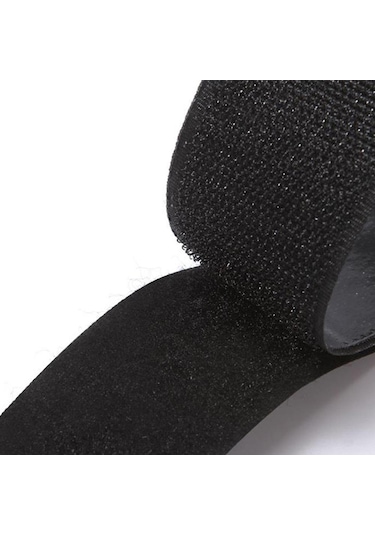 Siyah 1pc Çift Taraflı Yapışkan 1m Çift Taraflı Yapışkan