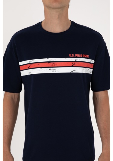 U.s. Polo Assn. Erkek Lacivert Tişört 50306912-vr033 Lacivert