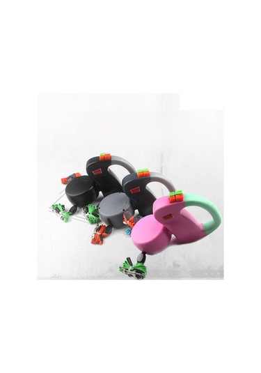 Moveevo Küçük Köpekler İçin Çift Başlı, Tutanaklanmayı Önleyen Otomatik Genişleyen Dayanıklı Taşıma Kordonu Pembe