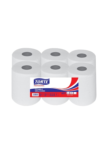 Torte Professional Fotoselli Havlu Kağıdı 6'lı 21 CM x 96 M