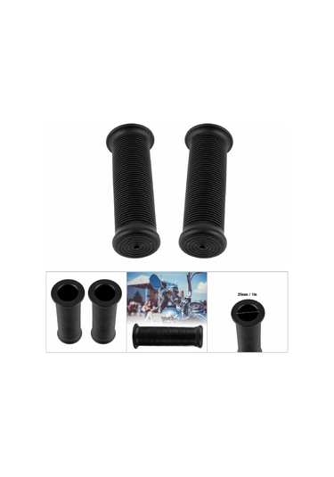 Konesam Motorcycle Klasik Tpu El Tutucu Kolu Siyah - 25/28mm Evrensel Uyumlu, Dayanıklı, Suya/yağa Dirençli, Konforlu Sürüş