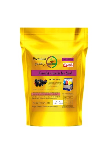 İce Slush Karadut Aromalı 700 ML