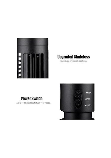 Soulader Küçük Ve Hafif Taşınabilir Usb Şarjlı Kişisel Serinletici Fan