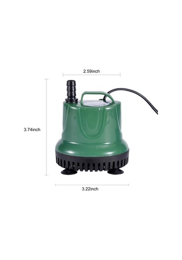 Pazly 15w 600l/h Mini Dalgıç Fıskiye Su Pompası - Kompakt Ve Güçlü