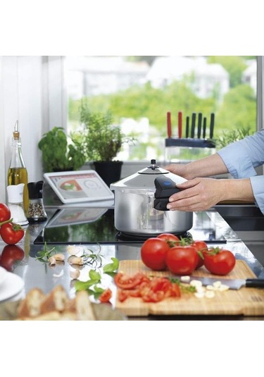 Kuhn Rikon 3018 Duromatic 8.0 L 24 CMDüdüklü Tencere Gümüş