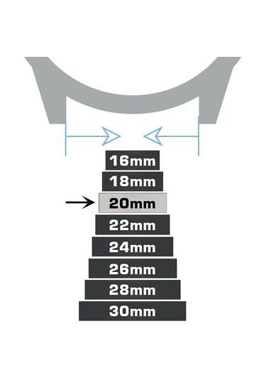 20mm Lacivert Kroko Hakiki Deri Saat Kordonu Kayış