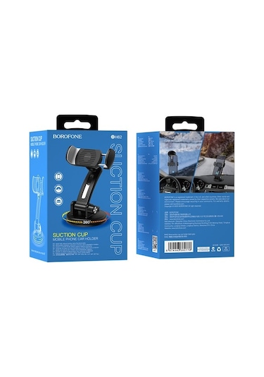 Joyhub Borofone Bh62 Çekme Klipsi Vantuz Araç Içi Telefon Tutucu Araç Orta Konsol Ön Cam Cep Telefonu Navigasyon Braketi Havalandırma Ztydrn