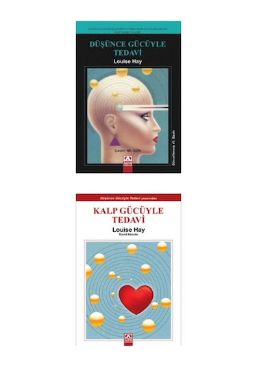 Düşünce Gücüyle Tedavi, Kalp Gücüyle Tedavi 2 Kitap Set Louise Hay