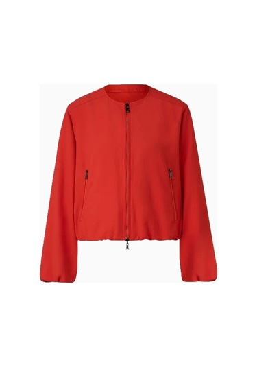 Bogner Yuma Çift Taraflı Blouson Teknik - Jersey Kadın Ceket Kırmızı