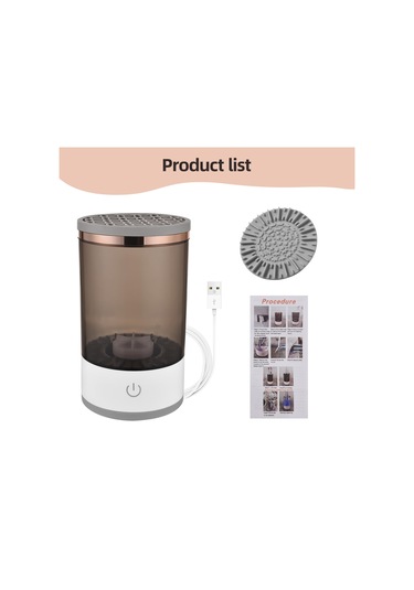 Loujın Kozmetik Fırça Temizleyici - Usb İle Çalışan Otomatik