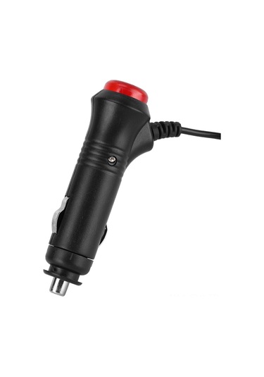Xindoker 12v-24v Araç Ve Motosiklet Sigara Çakmak Adaptörü, Anahtar Ve Gösterge Işığı, 3a Sigorta, Bakır Tel, Abs Kasa