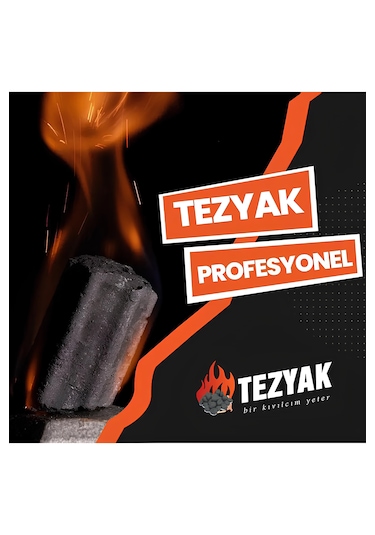 Tek Kibritle Yanan Yeni Nesil Mangal Kömürü 2 Kg Profesyonel