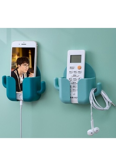 Larimar Kancalı Kumanda Ve Telefon Standı - 9014371410956lmr Çok Renkli