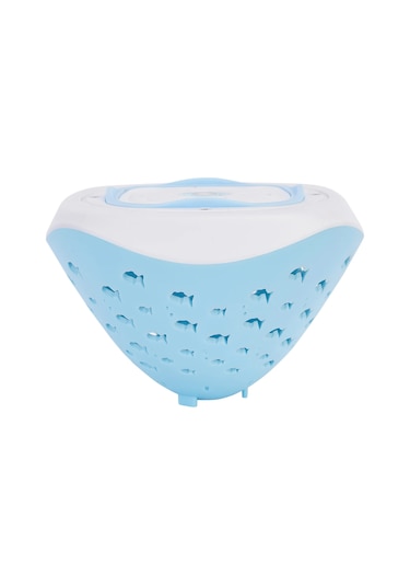 Renkli Sualtı Işıkları Balık Desenli Çeşme Projektör Işığı 4 Açık Mavi