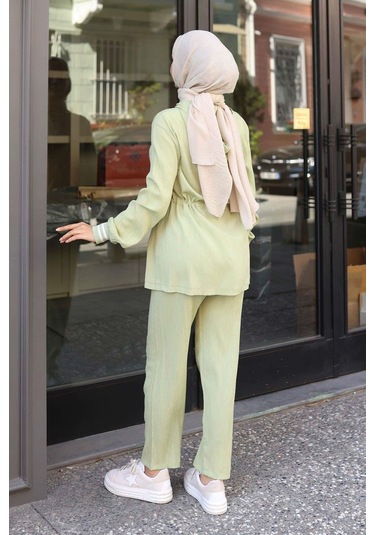 Ribana Detaylı Takım Mint Yeşili Mintyeşili Mint Yeşili