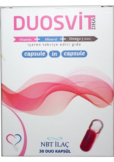 Duosvit Dha Takviye Edici Gıda 30 Duo Kapsül