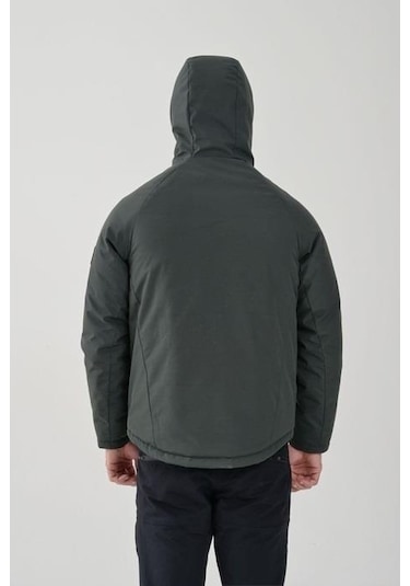 Exuma Erkek Mont 2311142-Khaki Koyu Haki