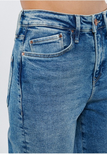 Mavi Cındy Gölgeli Mavi Gold Shape Jean Pantolon 100277 84421 Mavi