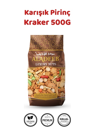Aladeeb Karışık Pirinç Kraker 500 G