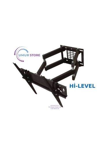 Hi-level 43hrt900 43" Uydu Alıcılı 4k Ultra Hd Smart 39-65 İnç Kilitli Hareketli Lcd Led Tv Duvar Askı Aparatı