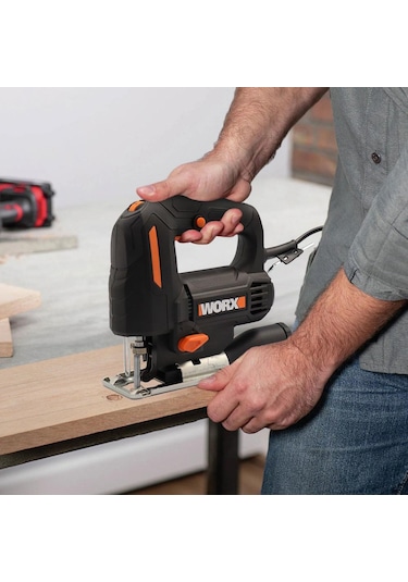 Worx WX463 550 Watt Devir Ayarlı Profesyonel Dekupaj Testere