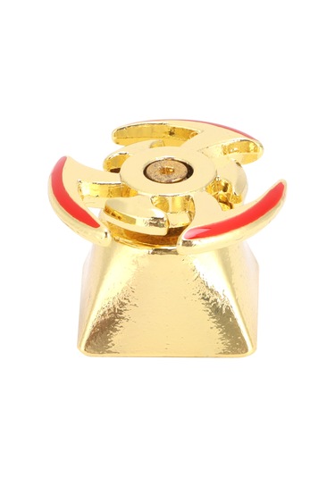 Alüminyum Alaşımlı Döner Klavye Düğmesi, Yenilikçi, Özel Şekilli, Evrensel Mekanik Klavye Aksesuarı, Jiroskop, Altın