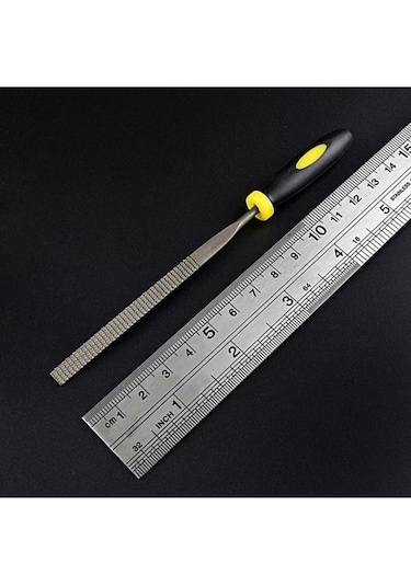 Senbang Ahşap İçin Mini Törpü Seti 14 Cm Plastik Saplı Eğe Takımı 6 Parça