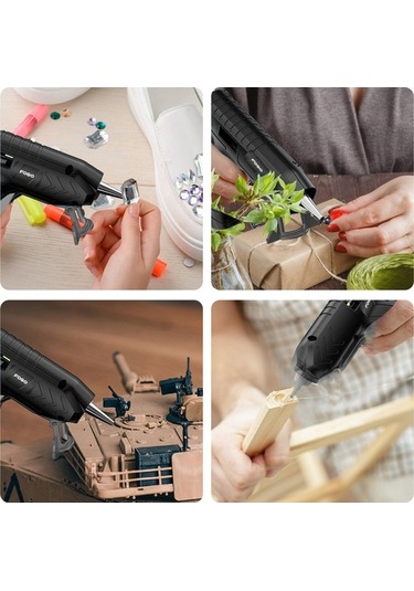 Dancemonkey Profesyonel Usb Şarjlı Sıcak Tutkal Makinesi - El Sanatları İçin