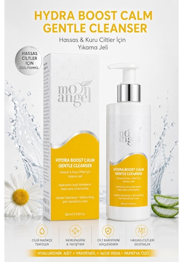 Moon Angel Hydra Boost Calm Yüz Yıkama Jeli 250 ML