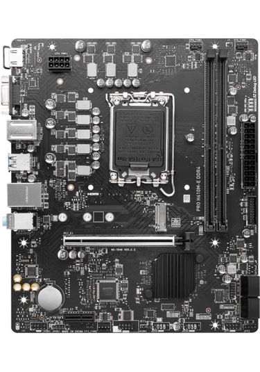 Msı Pro H610m-e Ddr4 M2 Pcıe Nvme Hdmı Pcıe 16x V4.0 1700p Matx