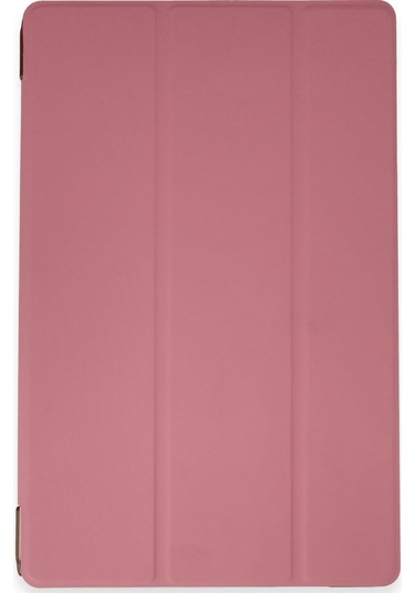 Newface Apple Uyumlu iPad Pro 13 2024 Kılıf Tablet Smart Kılıf - Pembe,