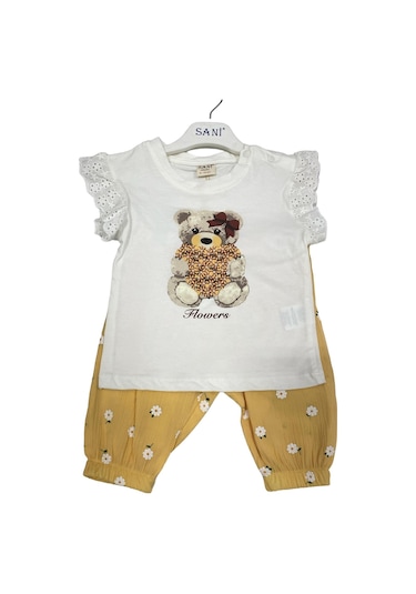 Babydoll 2li Takım Sani Sarı-10824 Sarı