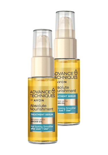 Avon Fas Argan Yağı Besleyici Saç Serumu 30 Ml. İkili Set