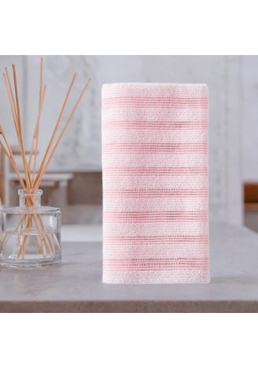 Suntek Erkekler Ve Kadınlar Için Peeling Lif Havlu Pembe
