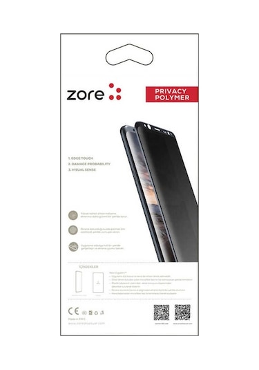 Galaxy Note 10 Zore Privacy Polymer Nano Ekran Koruyucu