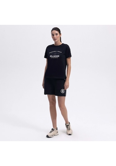 Ellesse Kadın Siyah Pamuklu Şort Ef404-bk Siyah