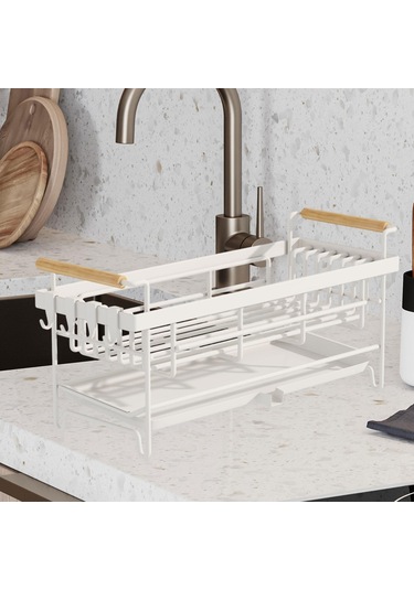 Suntek Drenaj Panelli Bulaşıklık Yerden Tasarruf Sağlayan Beyaz