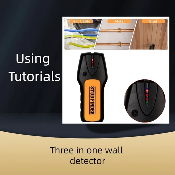 Willowhaven 78b 3ü1 Duvarda Metal Ahşap Kablo Dedektörü Hassas Tarama Lcd Ekran