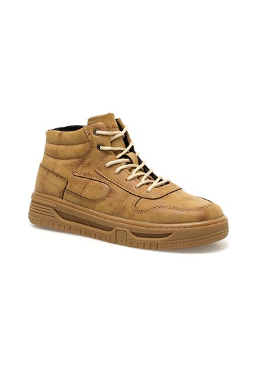 Salvano Merrıck Hı 3pr Camel Erkek High Sneaker 000000000101482853 Kahverengi